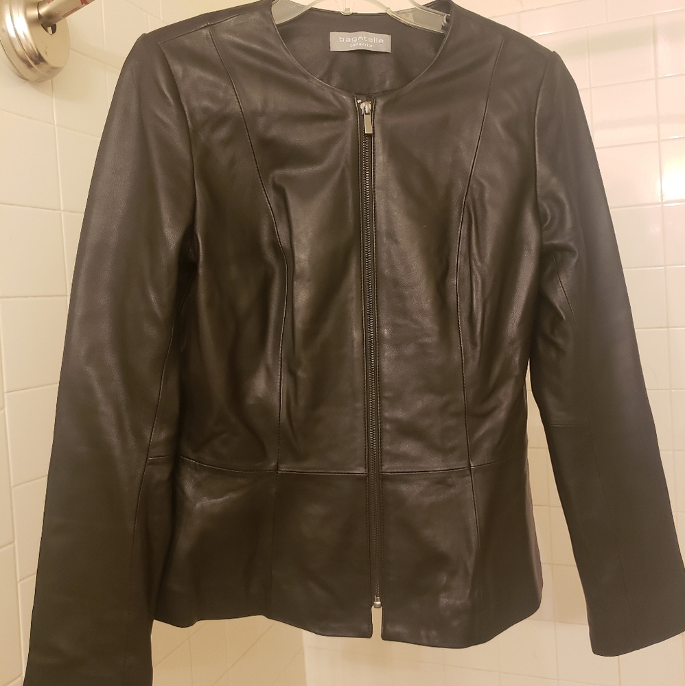 Genuine leather jacket